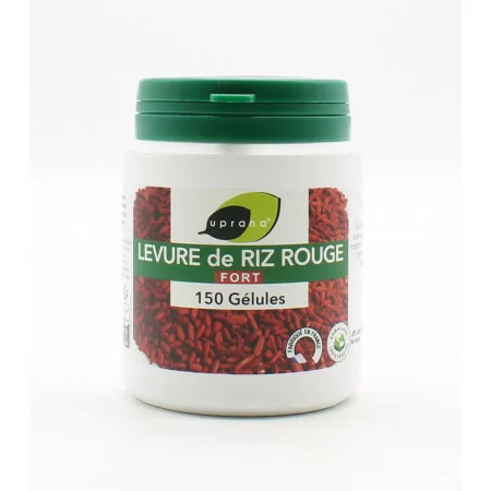 Uprana Levure de Riz Rouge Fort 150 gélules