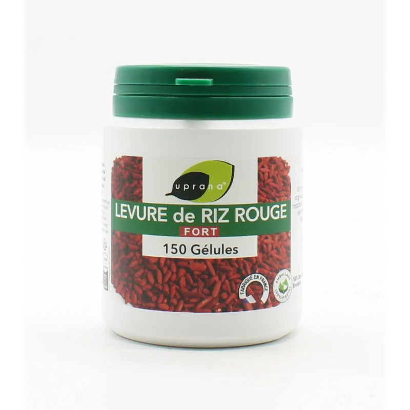 Uprana Levure de Riz Rouge Fort 150 gélules