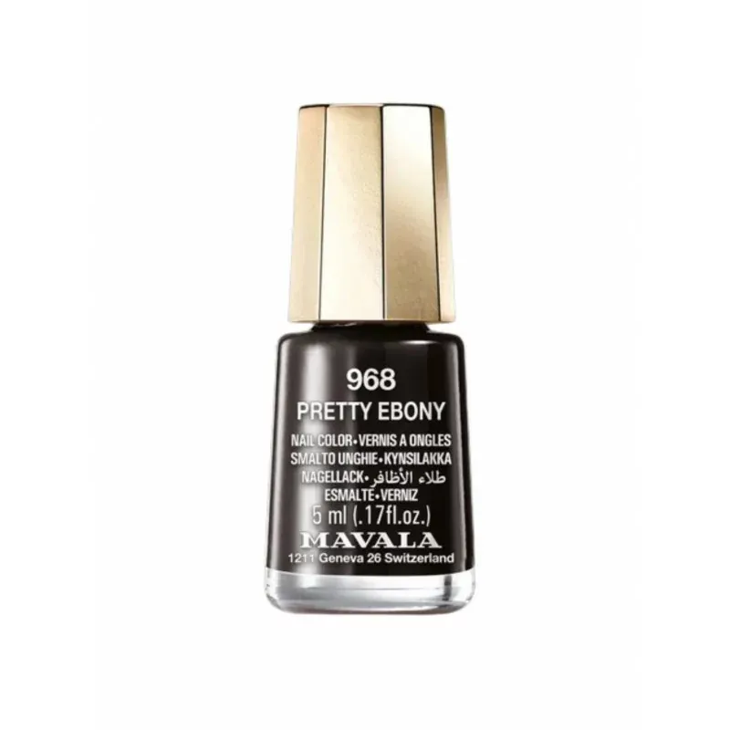 Mavala Vernis à Ongles 968 Pretty Ebony 5ml - Univers Pharmacie