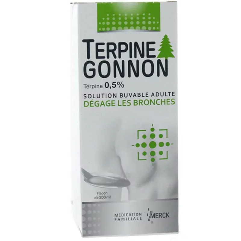 Terpine Gonnon sirop toux grasse