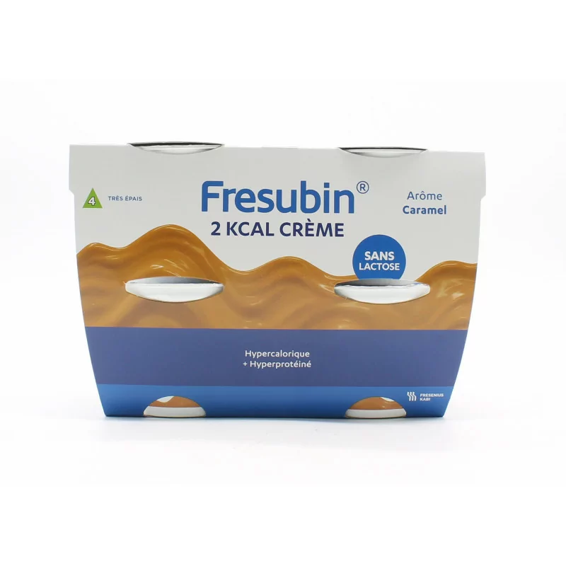 Fresubin 2kcal Crème Arôme Caramel 4X200g - Univers Pharmacie