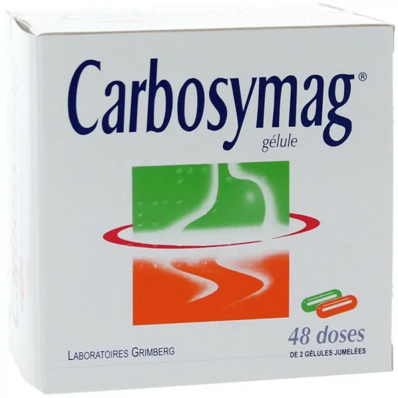Carbosymag 48 doses - Univers Pharmacie Carbosymag 48 doses - Univers Pharmacie