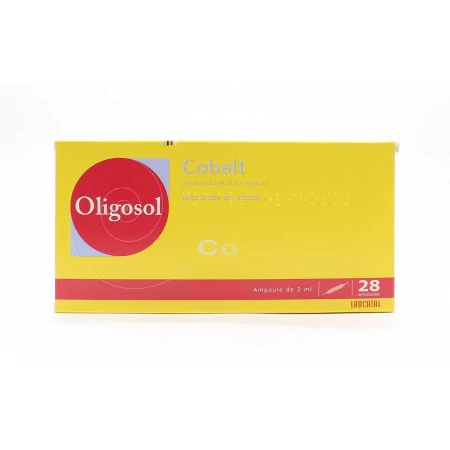Oligosol Cobalt 28 ampoules - Univers Pharmacie