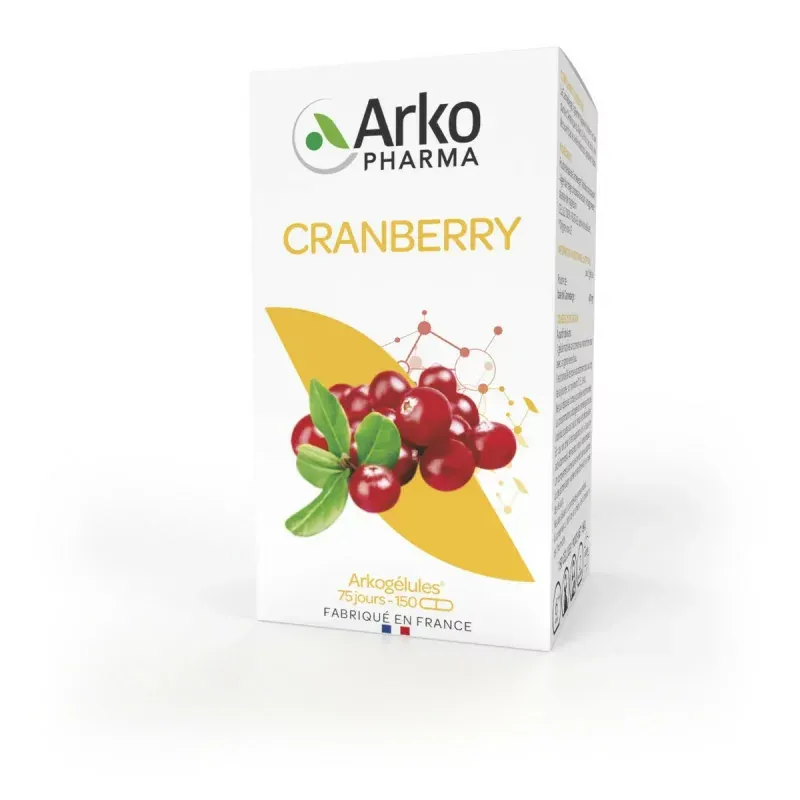 Arkopharma Arkogélules Cranberry 150 gélules
