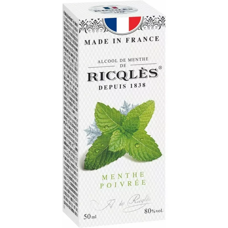 Ricqlès Alcool de Menthe 50ml - Univers Pharmacie Ricqlès Alcool de Menthe 50ml - Univers Pharmacie