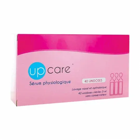 Up Care Sérum Physiologique 40X5ml - Univers Pharmacie