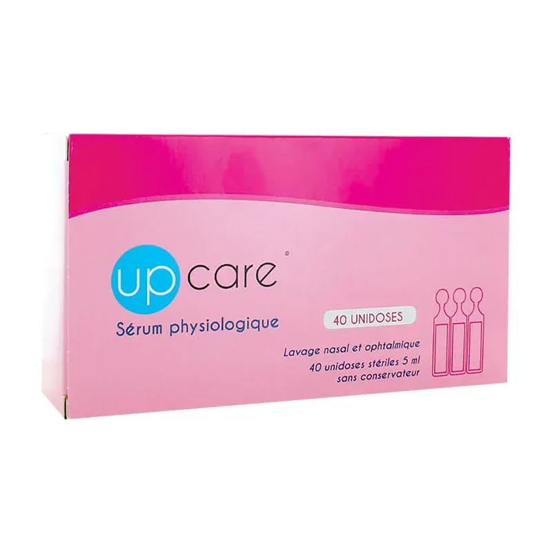 Up Care Sérum Physiologique 40X5ml - Univers Pharmacie