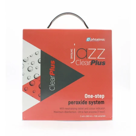 Jazz Clear Plus One-step Système au Peroxide Tout-en-un 3X360ml - Univers Pharmacie