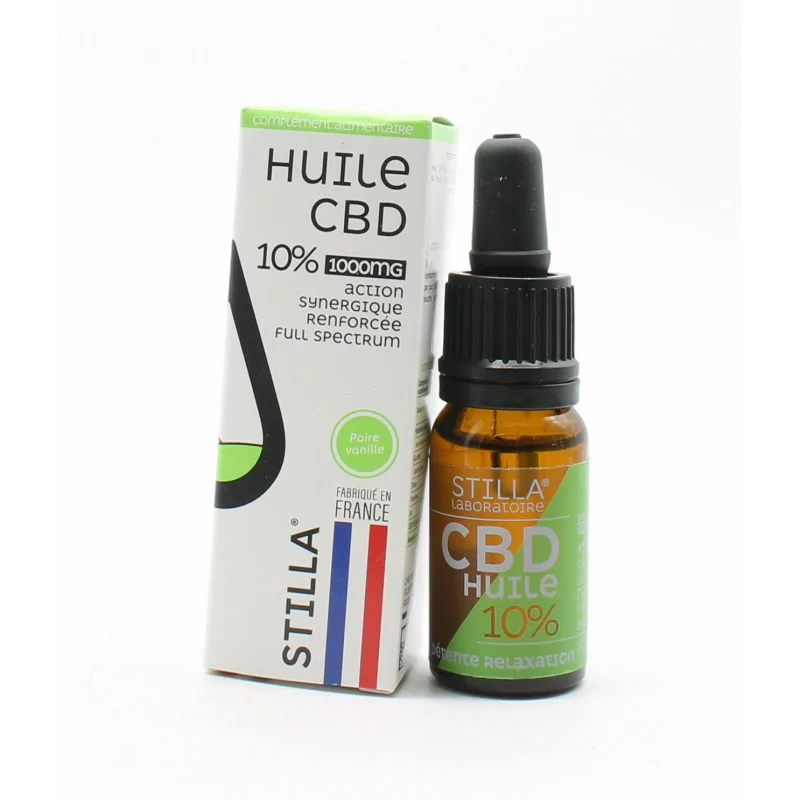 Stilla Huile CBD 10% Poire Vanille 10ml