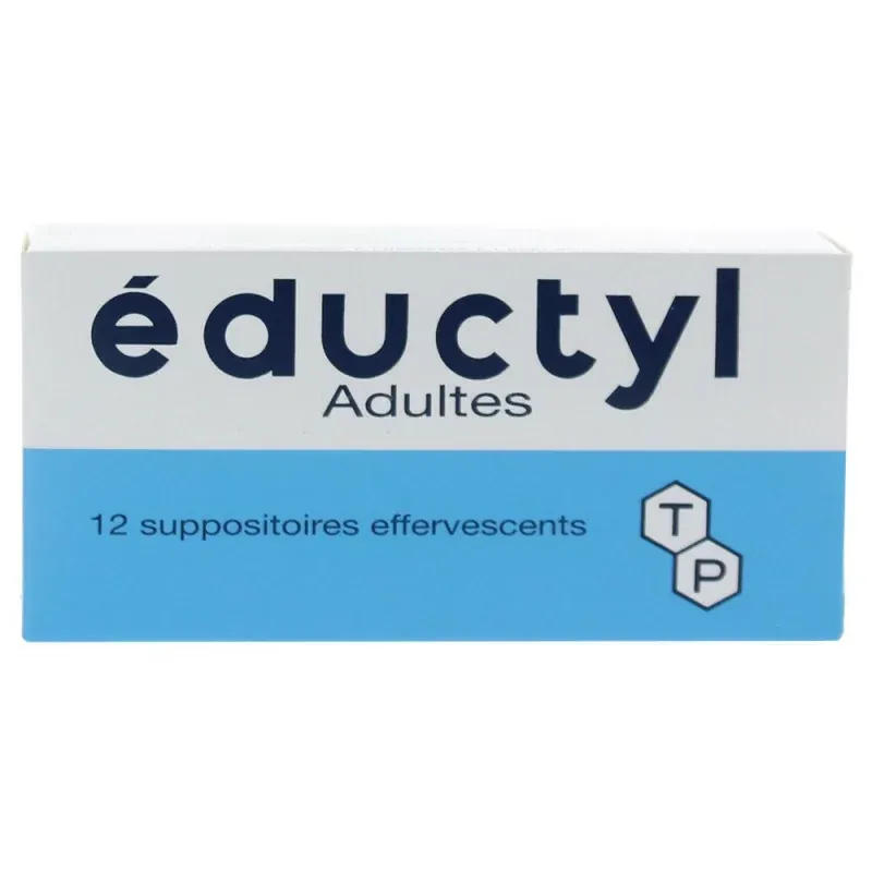Eductyl Adultes 12 suppositoires effervescents