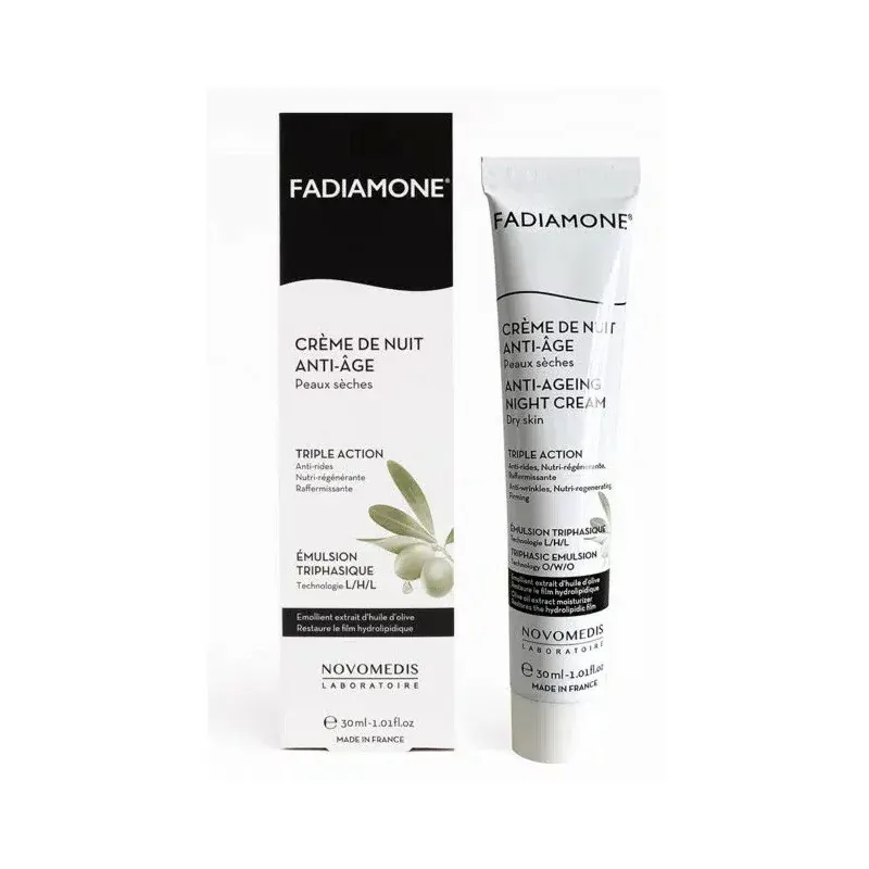 Fadiamone Crème de Nuit Anti-âge 30ml - Univers Pharmacie