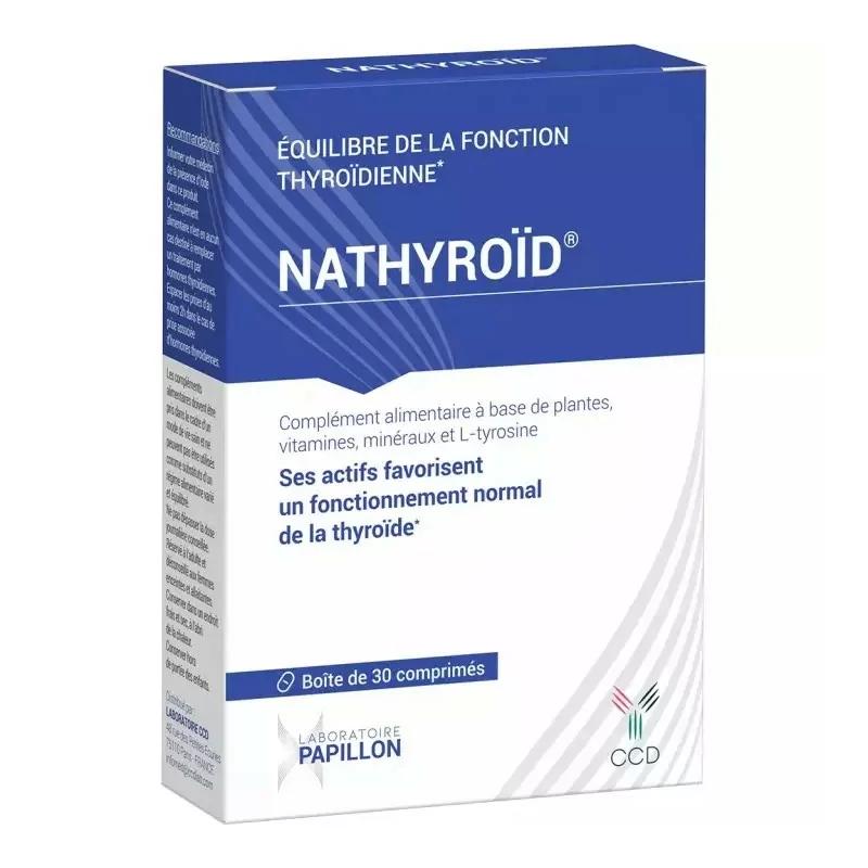 CCD Nathyroïd 30 comprimés - Univers Pharmacie