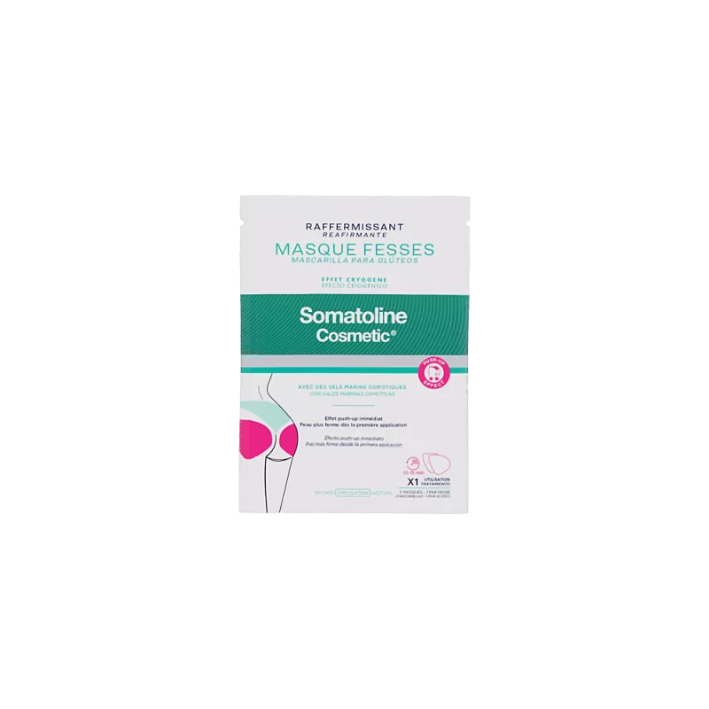 Somatoline Cosmetic Raffermissant Fesses Masque Tissu Effet Push-Up - Univers Pharmacie