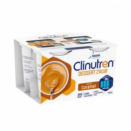 Clinutren Dessert 2kcal Saveur Caramel 4X200g - Univers Pharmacie