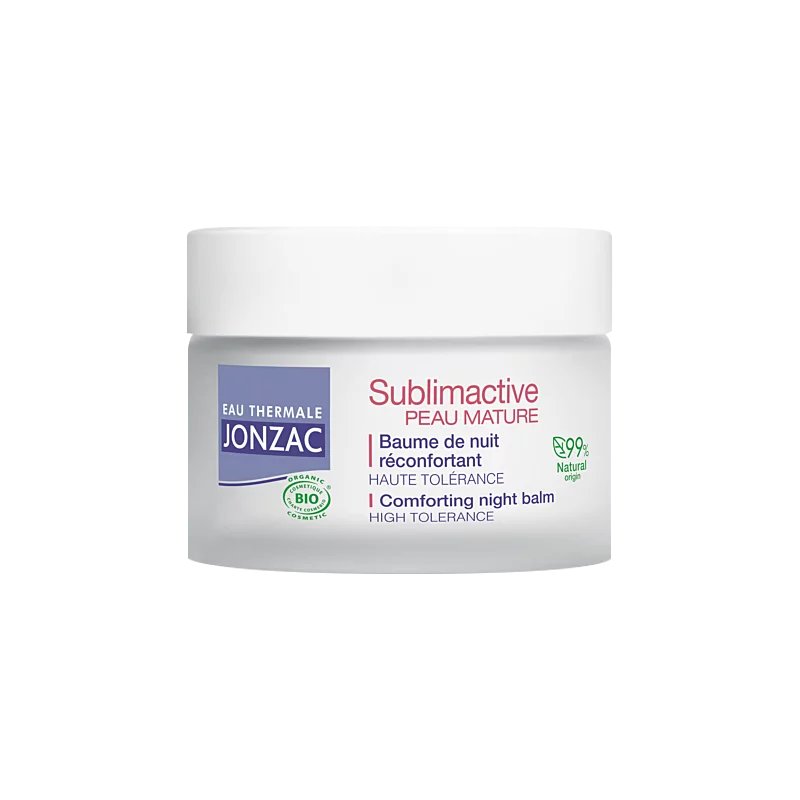 Jonzac Sublimactive Peau Mature Baume de Nuit Réconfortant 50ml - Univers Pharmacie