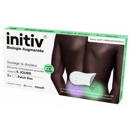 Initiv Patch Dos X3 - Univers Pharmacie