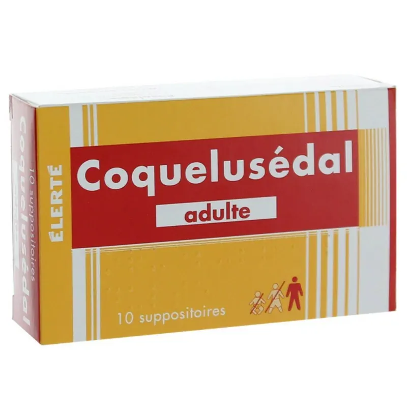 Coquelusédal 10 suppositoires - Univers Pharmacie