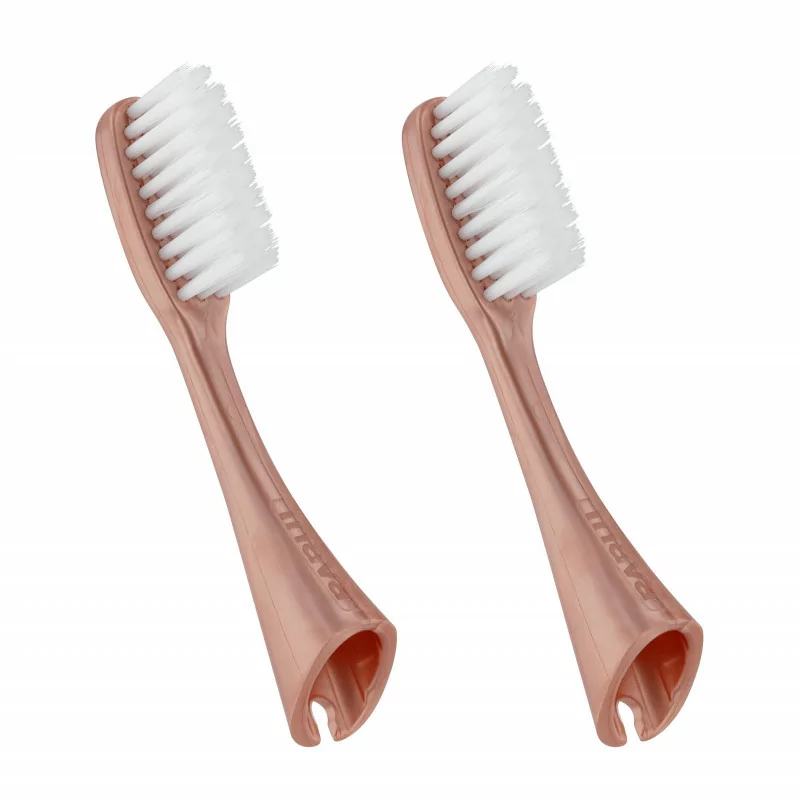 Inava Power Recharge Brosse à Dents Electrique Rose Gold X2 - Univers Pharmacie