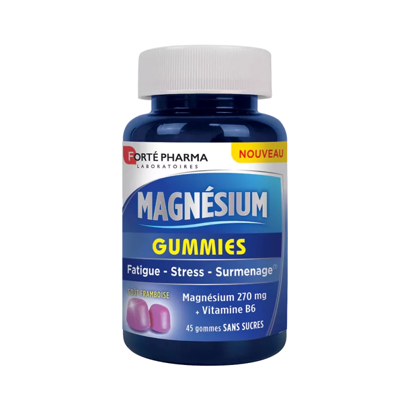 Forté Pharma Magnésium Gummies X45 - Univers Pharmacie