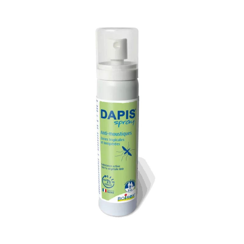 Boiron Dapis Spray Anti-moustiques 75ml - Univers Pharmacie