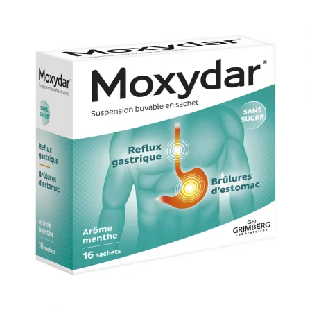 Moxydar 16 sachets - Univers Pharmacie