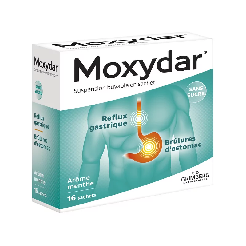 Moxydar 16 sachets - Univers Pharmacie