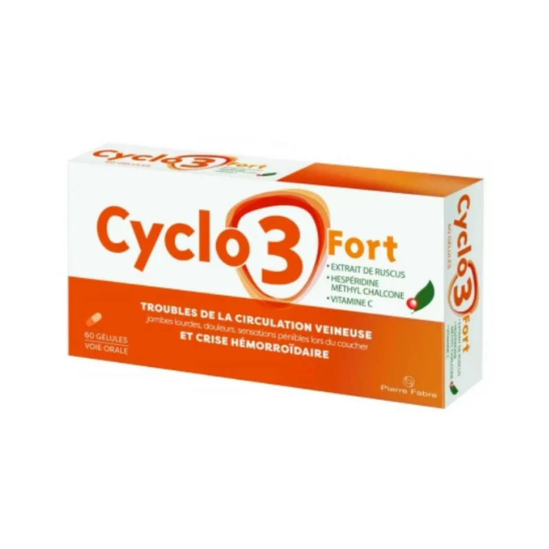 Cyclo 3 Fort 60 gélules - Univers Pharmacie