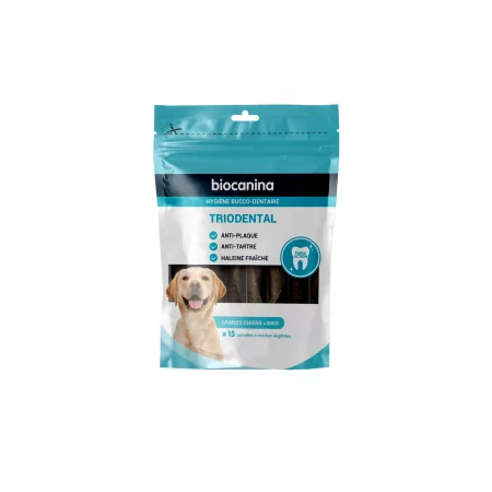 Biocanina Triodental Grands Chiens 15 lamelles