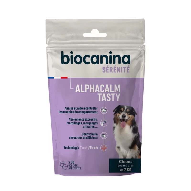 Biocanina Alphacalm Tasty Chien 30 bouchées - Univers Pharmacie