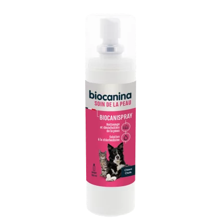 Biocanina Dermatologie Biocanispray Chien et Chat 100ml