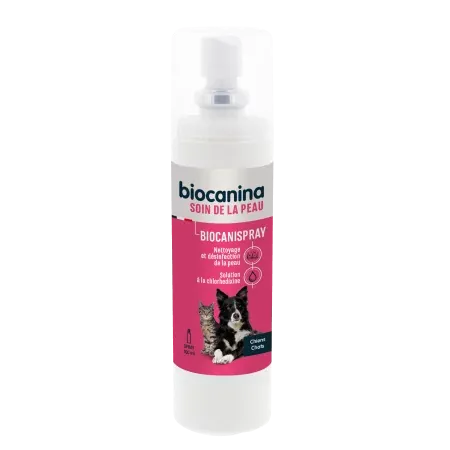 Biocanina Dermatologie Biocanispray Chien et Chat 100ml