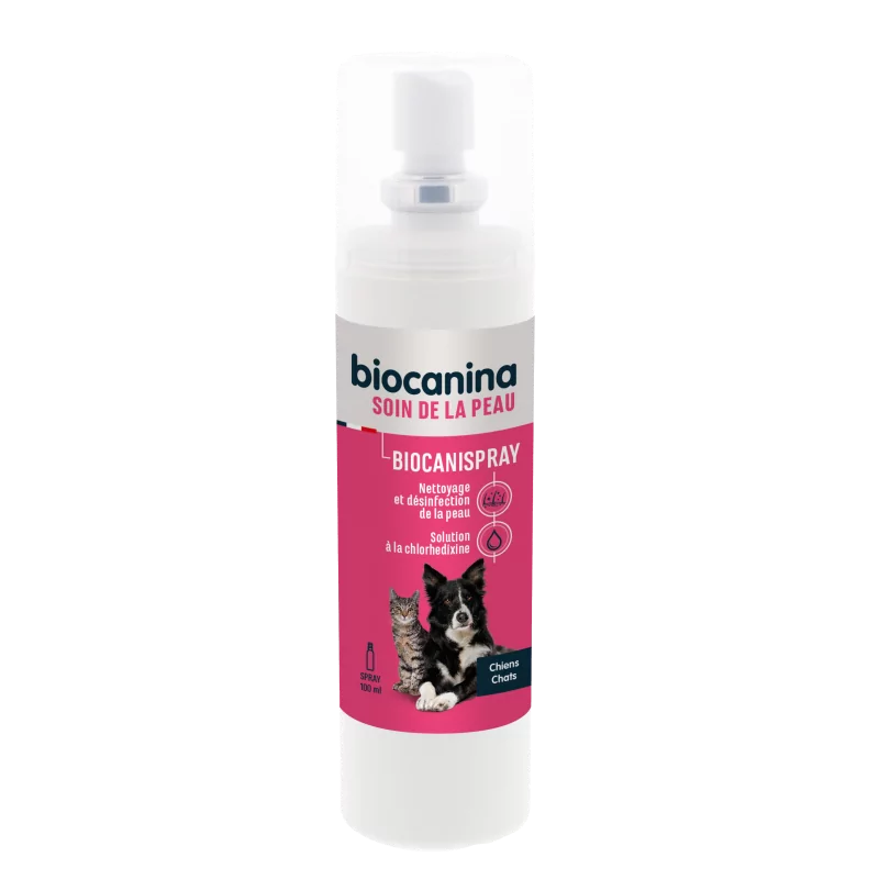 Biocanina Dermatologie Biocanispray Chien et Chat 100ml