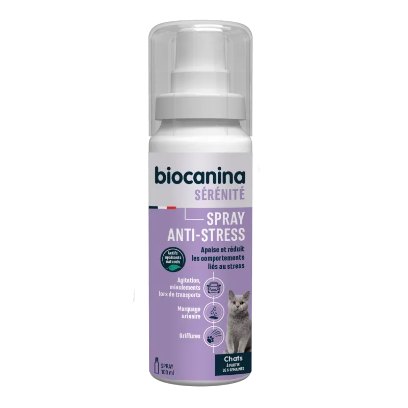 Biocanina Sérénité Spray Anti-stress Chat 100ml