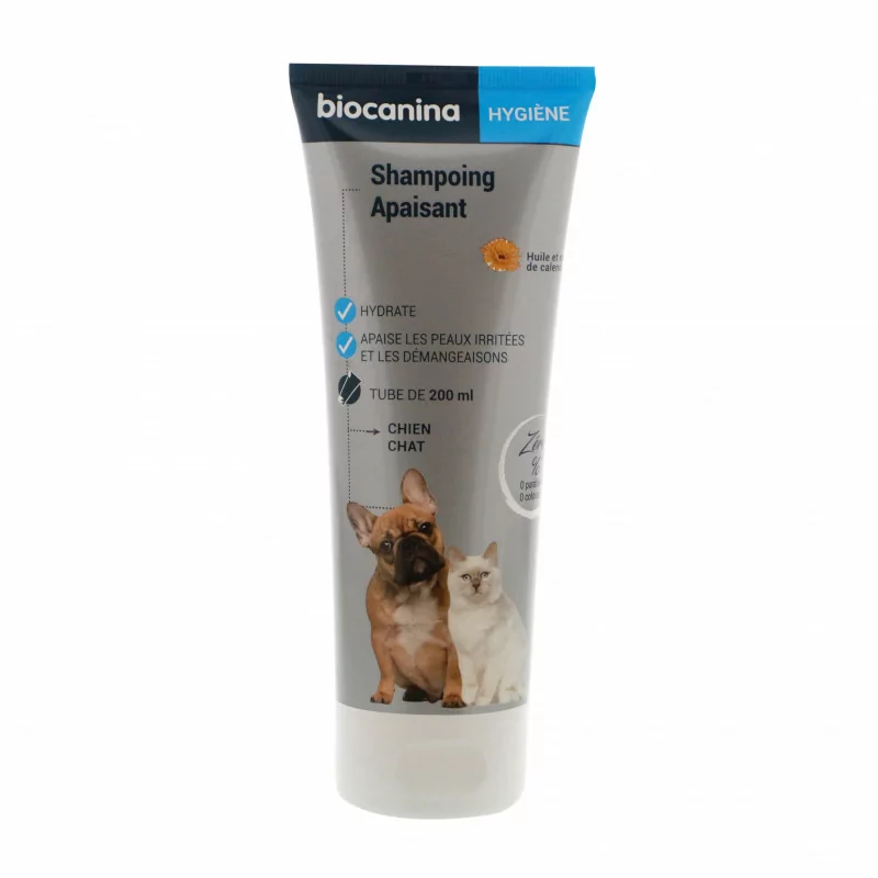 Biocanina Hygiène Shampoing Apaisant Chien et Chat 200ml