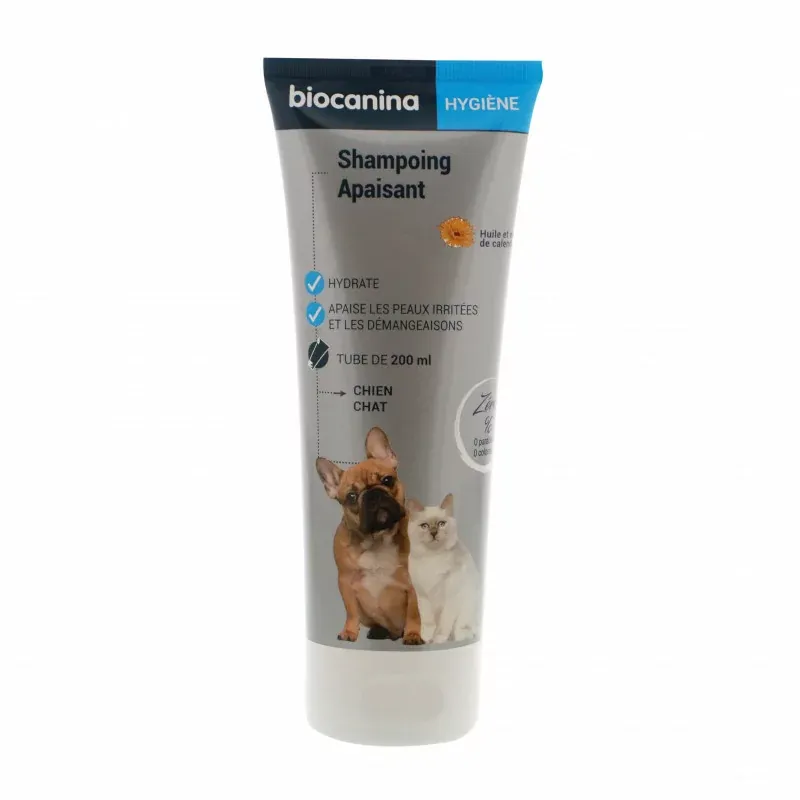 Biocanina Hygiène Shampoing Apaisant Chien et Chat 200ml