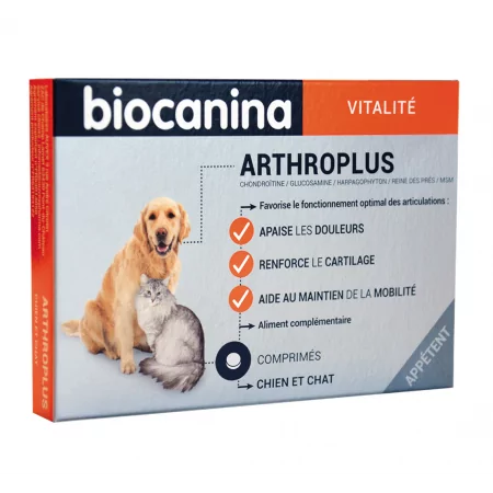 Biocanina Arthroplus Vitalité 40 comprimés