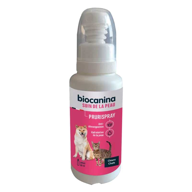 Biocanina Prurispray Solution Apaisante 80ml