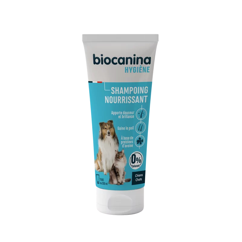 Biocanina Hygiène Shampoing Nourrissant Chien et Chat 200ml