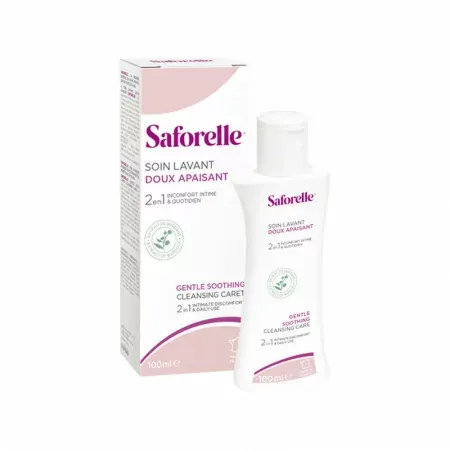 Saforelle Soin Lavant Doux Apaisant 100ml - Univers Pharmacie