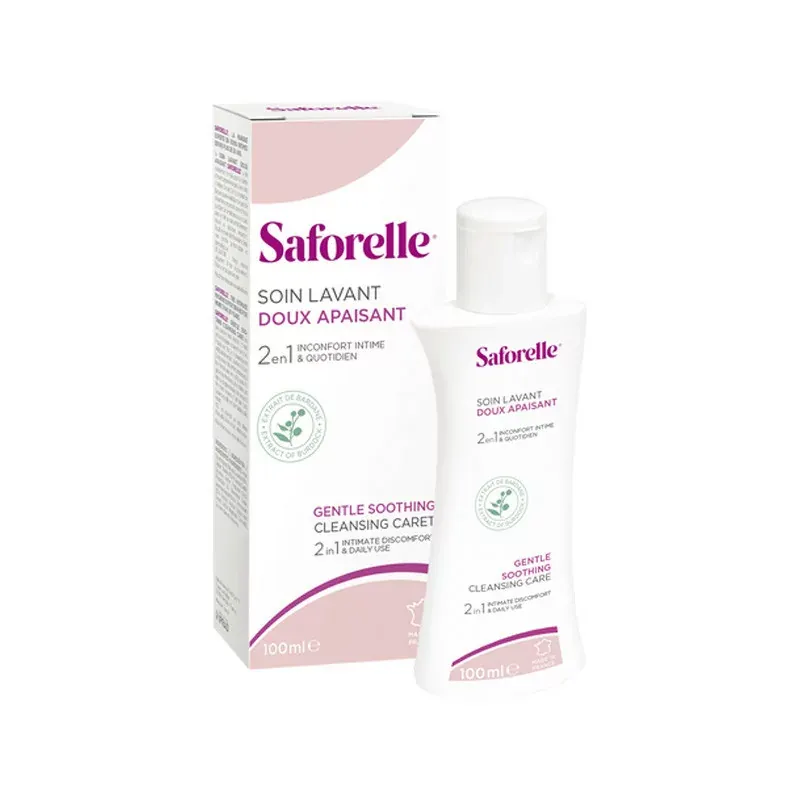 Saforelle Soin Lavant Doux Apaisant 100ml - Univers Pharmacie