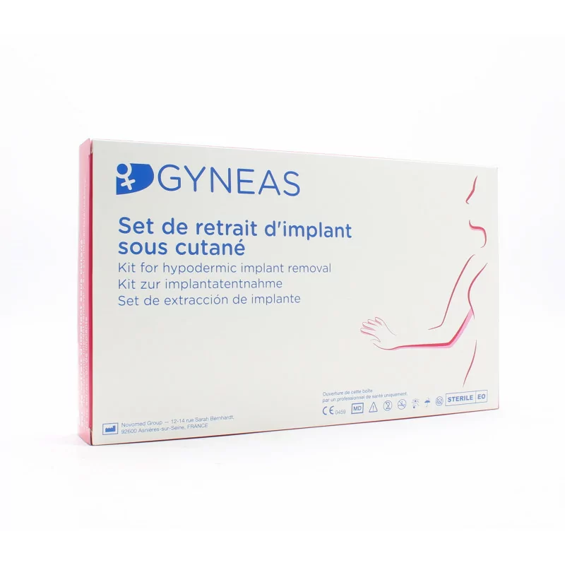 Gyneas Set de Retrait d'Implant Sous Cutané - Univers Pharmacie