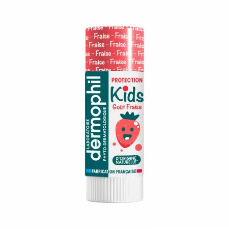 Dermophil Kids Stick Lèvres Fraise - Univers Pharmacie