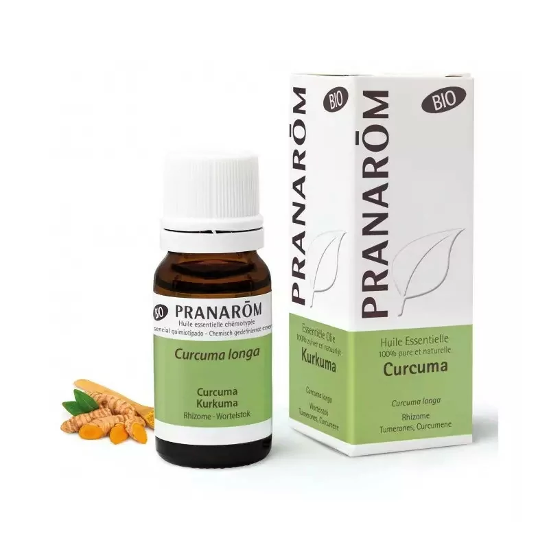 Pranarôm Huile Essentielle Curcuma Bio 10ml - Univers Pharmacie