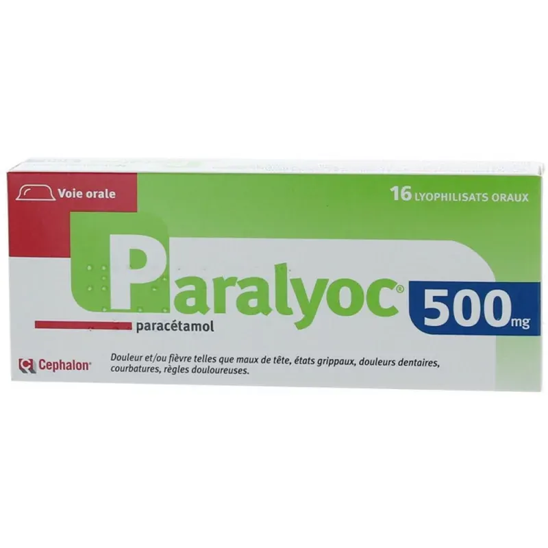 Paralyoc paracétamol 500mg