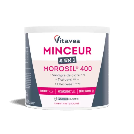 Vitavea Minceur 4-en-1 Morosil 400 Fruits Rouges 240g - Univers Pharmacie