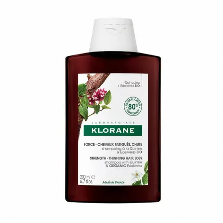 Klorane Shampooing à la Quinine & Edelweiss 200ml - Univers Pharmacie