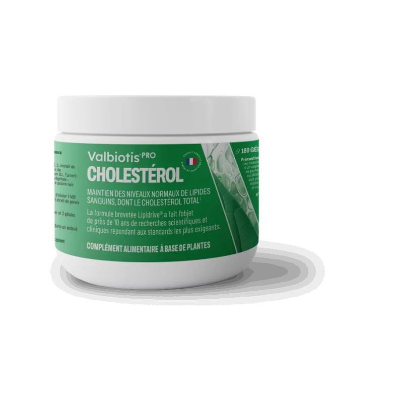 Valbiotis Pro Cholestérol 180 gélules - Univers Pharmacie