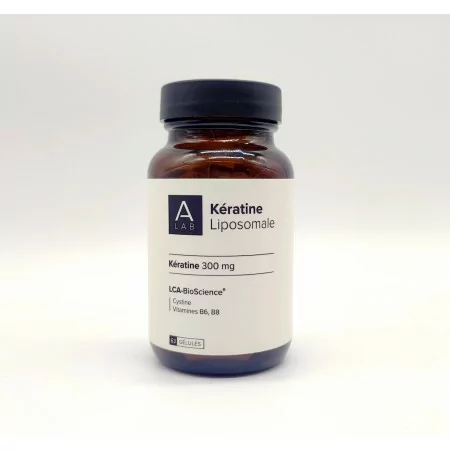 A-Lab Kératine Liposomale 300mg 63 gélules - Univers Pharmacie