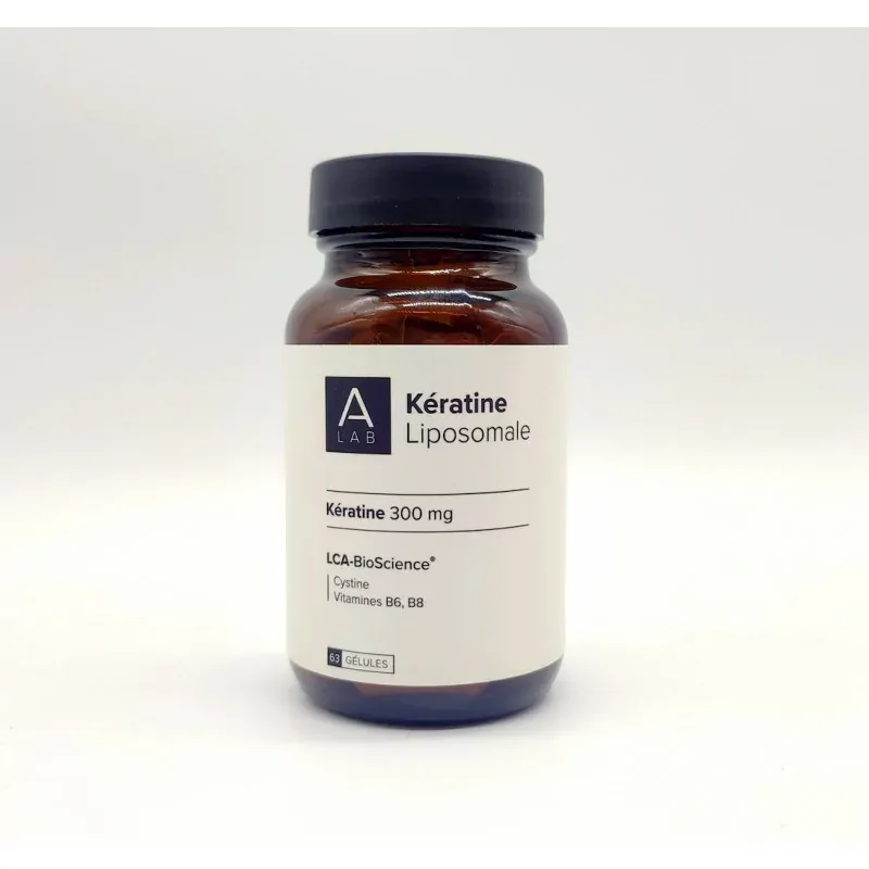 A-Lab Kératine Liposomale 300mg 63 gélules - Univers Pharmacie