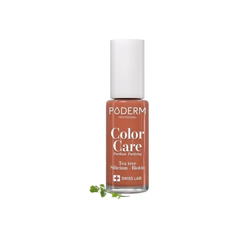 Poderm Color Care Vernis à Ongles Tea Tree Terracotta 8ml - Univers Pharmacie